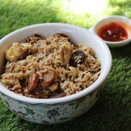 Thai Sausage Fried Rice